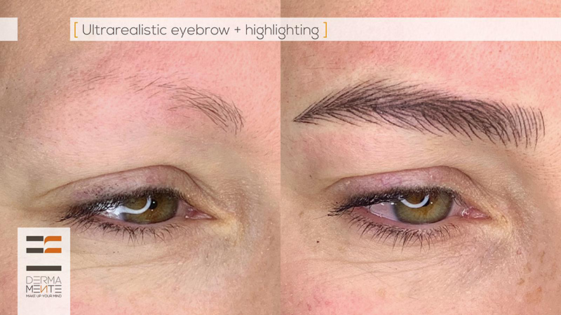 trucco permanente sopracciglia